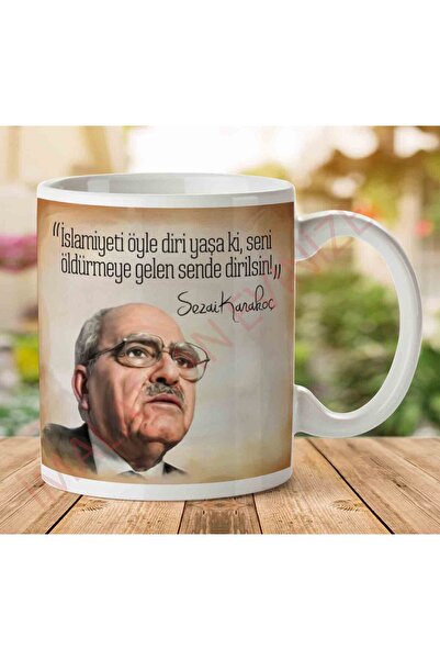 ART HEDİYE A2826 Sezai Karakoç إسلاميات العمر كوب مطبوع على الجانبين.jpg