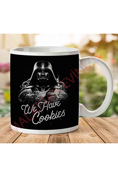 ART HEDİYE 1-2179 كوب The Dark Side يحتوي على كوكيز دارث فيدر ستار وورز مطبوع...