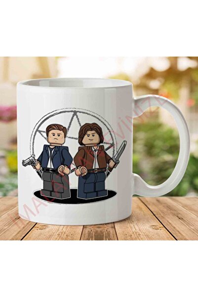 ART HEDİYE 1-2176 The Brickchesters Supernatural Lego Sam And Deanjpeg Two Si...