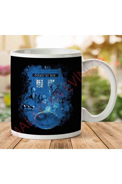 ART HEDİYE 1-1517 كوب مطبوع على الجانبين من Life Of The Doctor.jpg