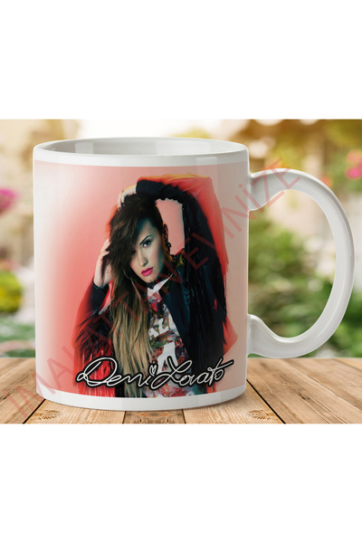 ART HEDİYE 1-126 كوب ديمي لوفاتو مطبوع على الجانبين.jpg