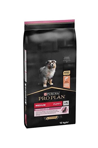 Pro Plan Pro Plan Puppy Medium Senstive Somonlu Yavru Köpek Maması 12 Kg - TazeMama 2335