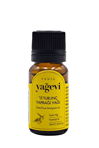 Yağevi 10 ml 100% Pure Orange Leaf - Petitgrain Essential Oil