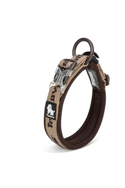 True Love Soft Nylon Woven, Brown Collar