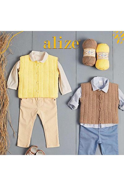 Alize Baby Best 623 Tropical Green Πλεκτό Νήμα