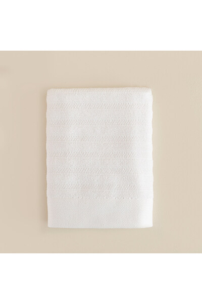 Chakra Cavalo Banyo Havlusu 85x150 cm Beyaz