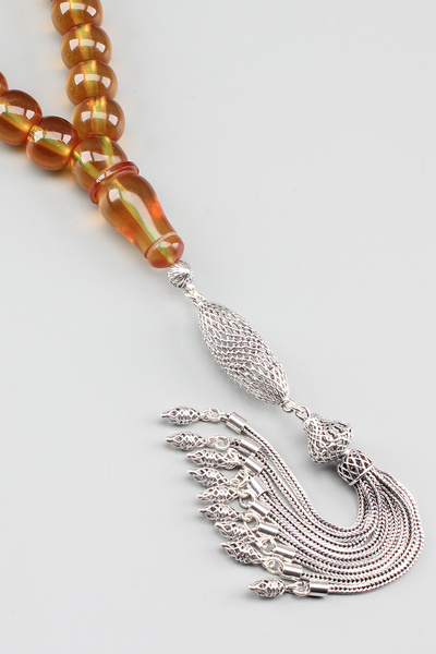 isfahantakı Sandık malı İran necefi 12x10 mm ağır gümüş püsküllü