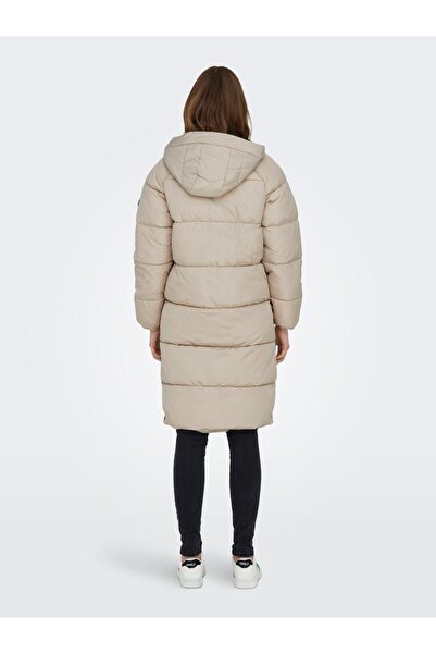 ONLY Windproof Long Coat Puffer Parka 15304786