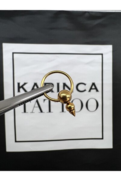 Karınca Piercing Spike Sallantılı Tragus Nipple Göğüs Ucu Kulak Memesi Helix Septum Orbital Halka Piercing