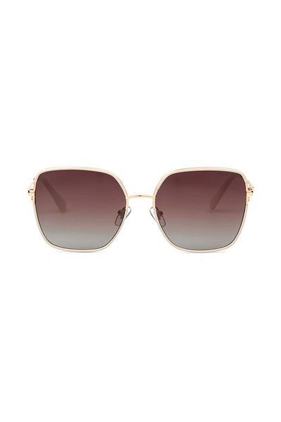 Despada DS 2292 C3 Geometric Rose Gold Women's Sunglasses