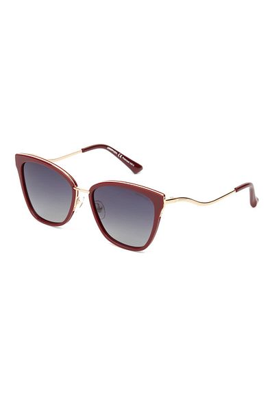 Despada DS 2291 C4 Cat Eye Burgundy Women Sunglasses