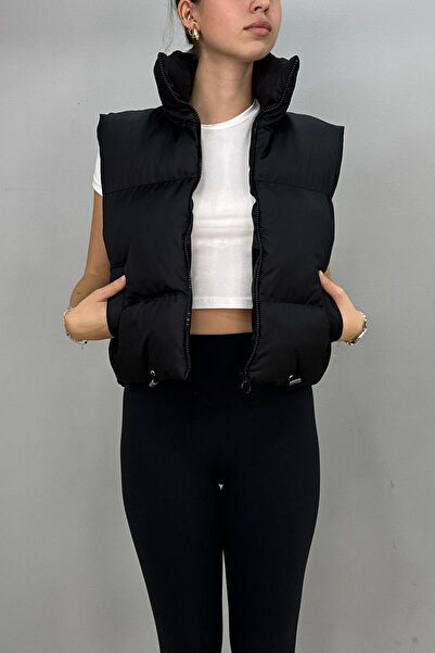 Tam Moda Dámská krátká vesta Puffer