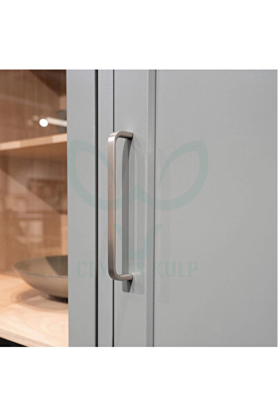 CEYLAN KULP Saten Renkli Marin Dolap Çekmece Mobilya Kulbu 192 Mm