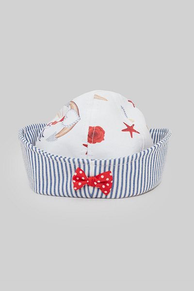 Layette Bg Store Baby Boy Gestreifte Mütze 22ss0lt7003