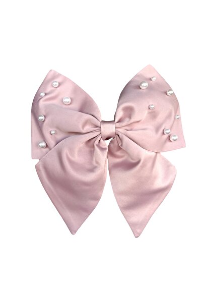 zühre balaban Powder Satin Snap Clip Hair Accessory