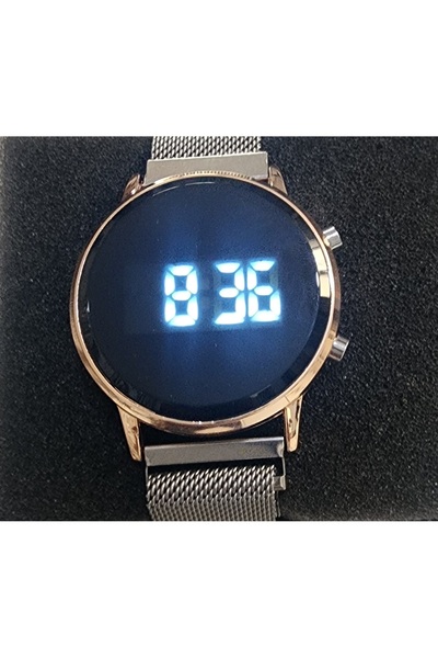 G Sport POLO Unisex Çelik Kasa Dijital Led Ekran Kol Saati