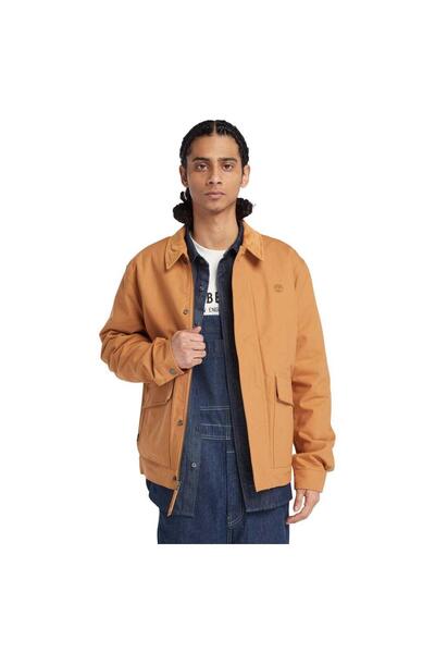 Timberland سترة رجالية معزولة من سترافورد باللون الأصفر