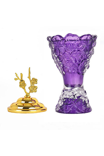 MİSKHANE Miskhane Kristal Buhurdanlık Ab-45