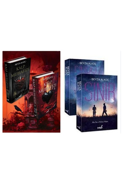 İndigo Kitap Kalp Muhafızı 1-2 Ciltli + Sınır Sınırsız Karton Kapak Beyza Alk...