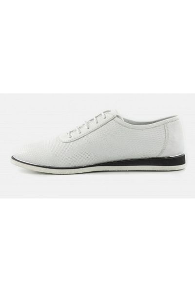 MARCOMEN 11022 Marcomen Piele autentică Ortopedică Eva Talpă Sport Classic Alb și Negru Bărbați Pantofi stilați de zi cu zi