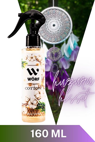 WÖRF Oda Araç Ortam Kokusu Cotton, Atlantis, Beyaz Bahçe 160 Ml
