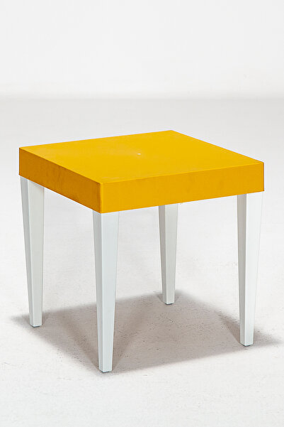 SANDALİE Junior Kare Ergonomik Konforlu Anaokulu Kreş Çocuk Masası - Sarı