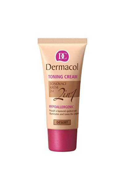 Dermacol Tonıng Cream 2in1 Desert/2 Si 1 Arada Tonlama Kremi