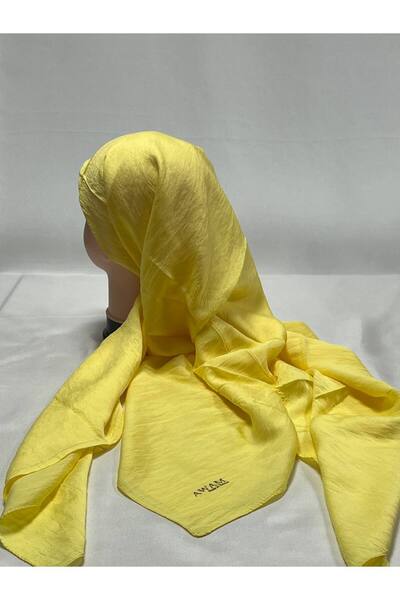 AWAM SILK عوام إيشارب جاز قطن حرير 110*110