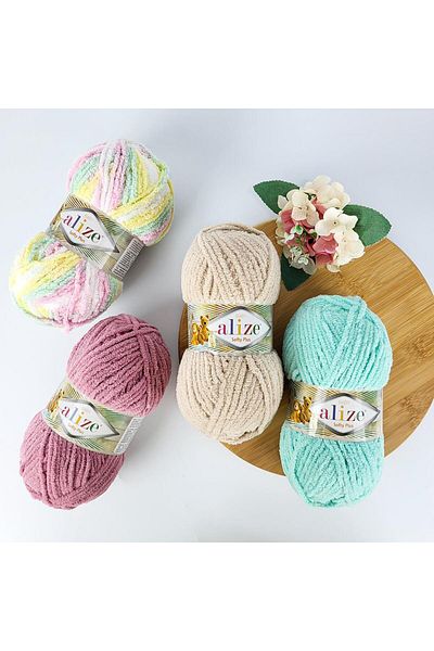 Alize Πλεκτό νήμα Softy Plus 465 Mint Green