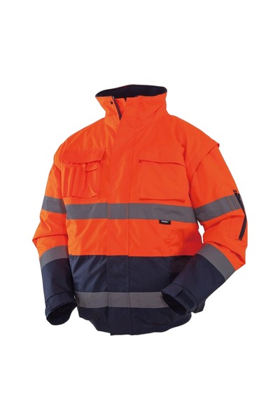 Vizwell Wjk60 Oxford Kolları Çıkabilen Reflektörlü Mont (TURUNCU)