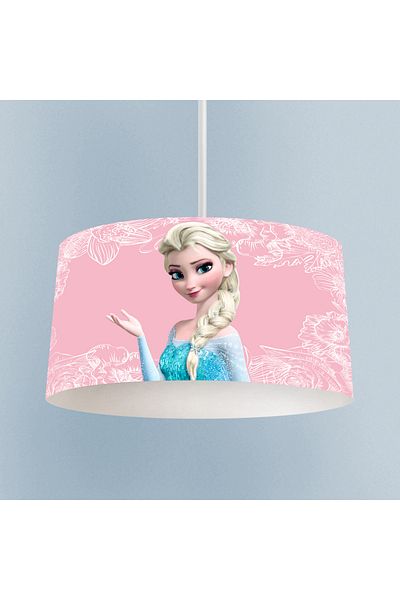 MEKTA HOME Pink Elsa Patterned Motif Baby and Children's Room