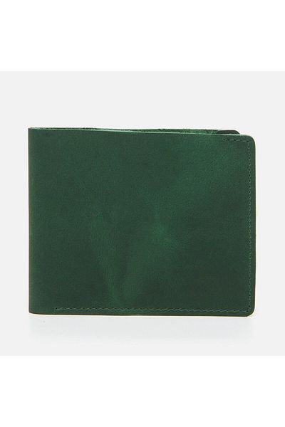Hotiç Genuine Leather Green Men's Wallet