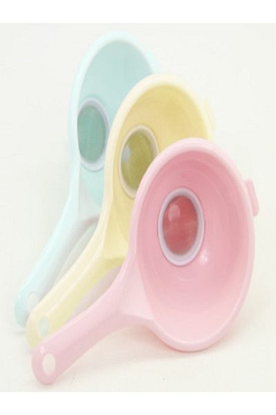 Kazanabil DOUBLE COLOR PLASTIC FUNNEL OIL STRAINER