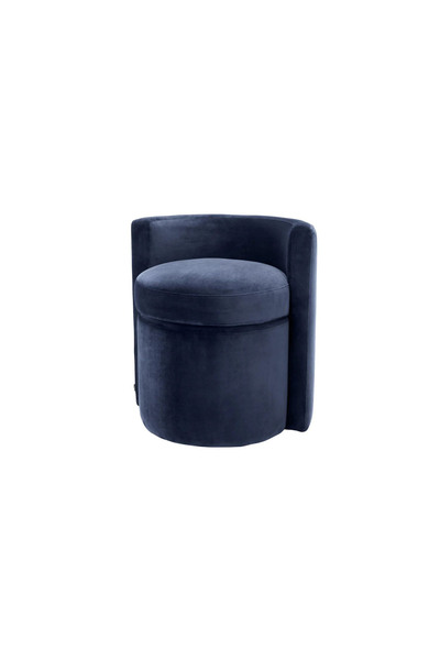 hoom concept BONİTA KADİFE PUF, MAVİ