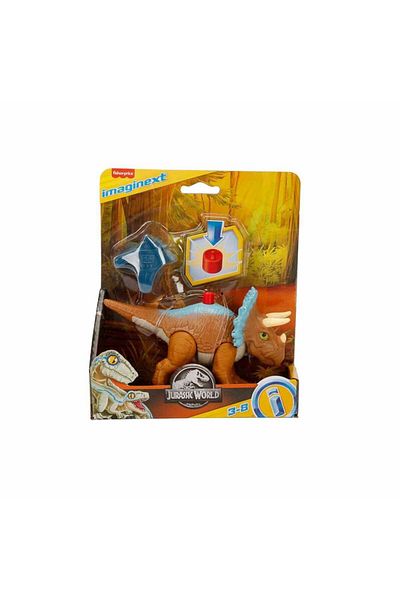 Imaginext مجسمات IMAGINEXT JURASSIC WORLD TRICERATOPS HML69