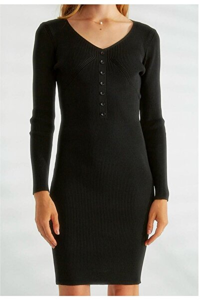 REFİŞ BUTİK VE AKSESUAR TRİKO DİZ ÜSTÜ ELBİSE