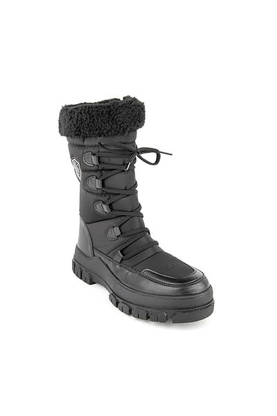 Muya Gravity Anatomical Women's Snow Boots with Plush Fur Inside and Zipper