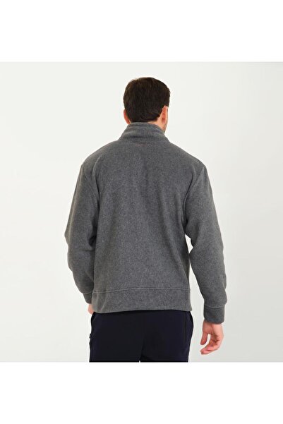 Nors Vanir Basic Світшот з напівзастібкою на блискавці, сірий