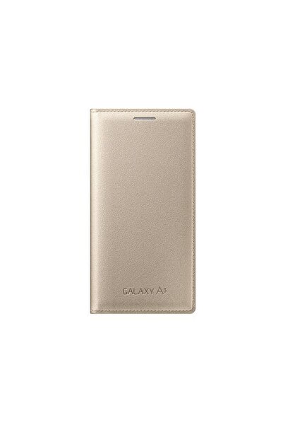 Samsung Θήκη Galaxy A3 2016 Αναδιπλούμενη Χρυσή