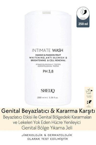 Sheliq cosmetique Genital Bölge Beyazlatıcı, Leke Ve Kararma Giderici 250 ml ...