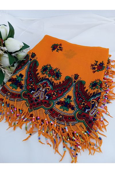 ronya accessories Local Hamavi Pull Bead Shawl
