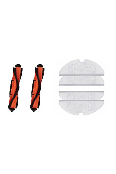 Roborge Σετ ανταλλακτικών 6 τεμαχίων συμβατό με ρομπότ ηλεκτρική σκούπα Xiaomi Vacuum Mop 2in1 Essential (MJSTG1)