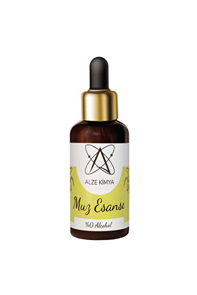 Alze Kimya Hobi Muz Esansı Sabun ve Kokulu Taş İçin Yoğun Aromalı 10 ml