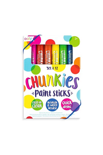 Ooly Chunkies Paint Sticks 12’li Set