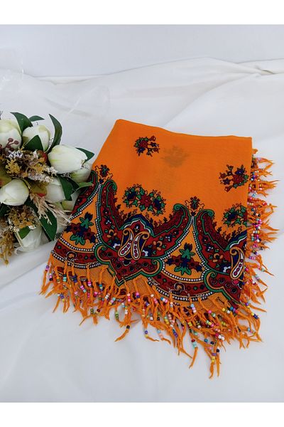 ronya accessories Local Hamavi Pull Bead Shawl