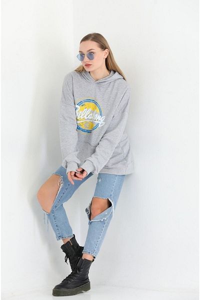 Zesku Hanorac oversize cu imprimeu Billabong