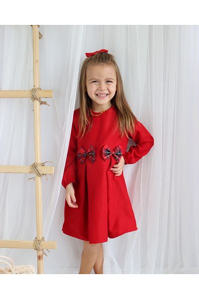 ETARZ E STYLE GIRL RED CHIC DRESS
