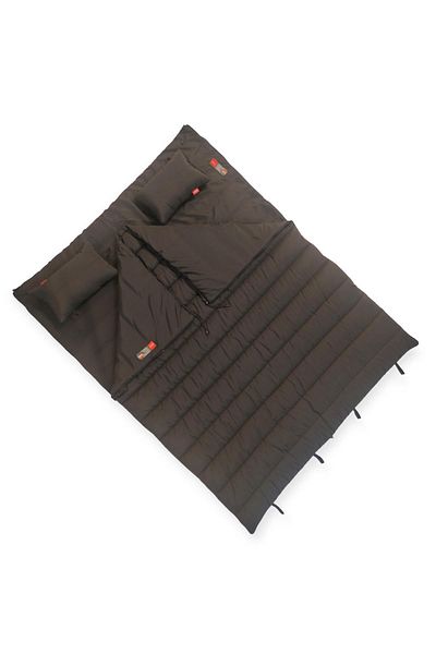 Naturecamp Era 350 Black -15 Degree Combinable Double Pillowed Sleeping Bag