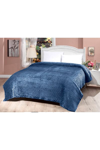 GENÇEV HOME COLLECTİONS Mink Tomurcuk Blanket Large Size 200x220