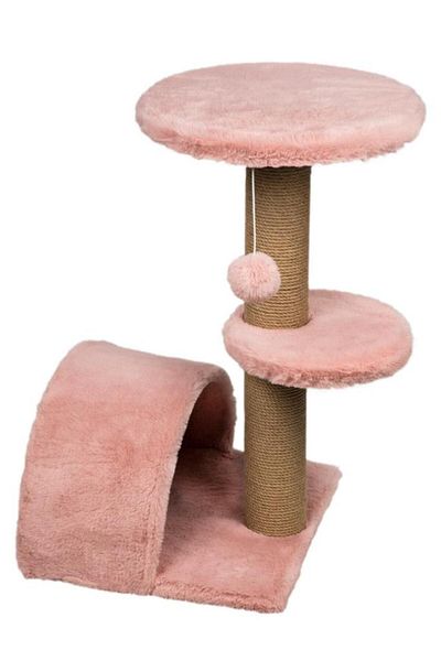 Dubex 53X39X67 cm Cat Playing and Scratching Platform Pink Tazemama Expres3635